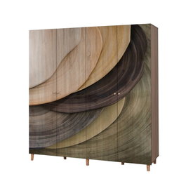 Hanah Home Armario Loni 4 -977 Color Sonomo